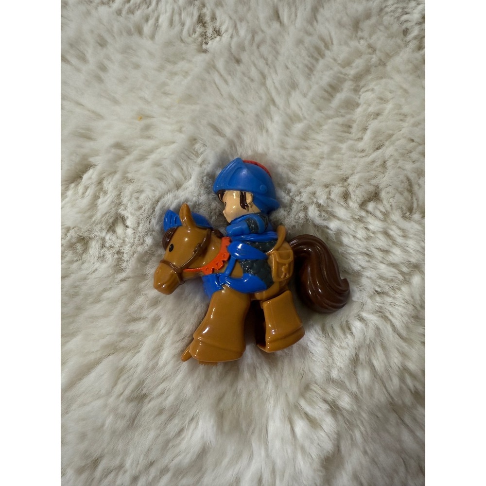 Fisher Price Little People Klip Klop Mike the Knight Galahad Horse Figure